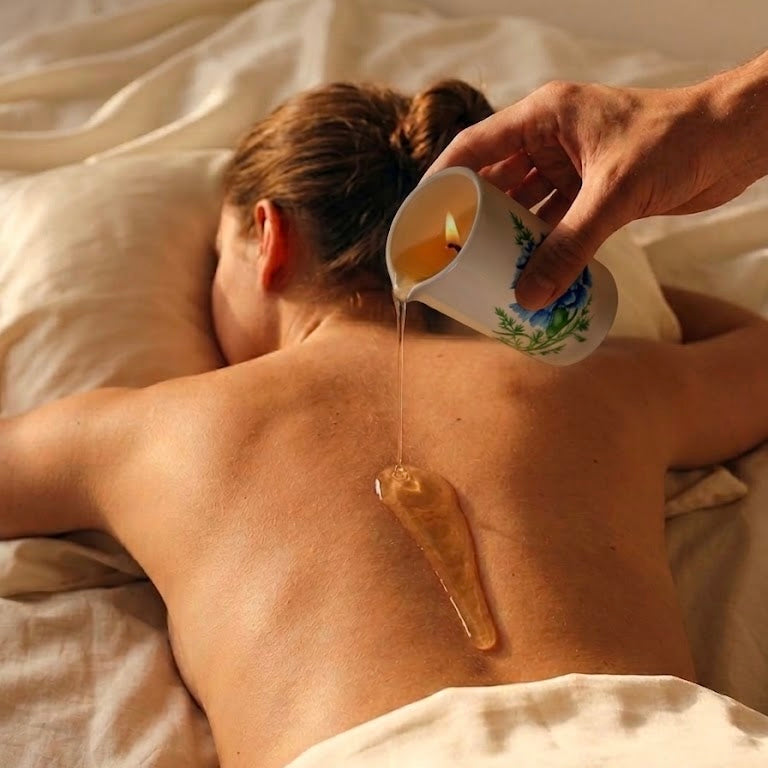 Świeczka do masażu Goździk – 100 ml